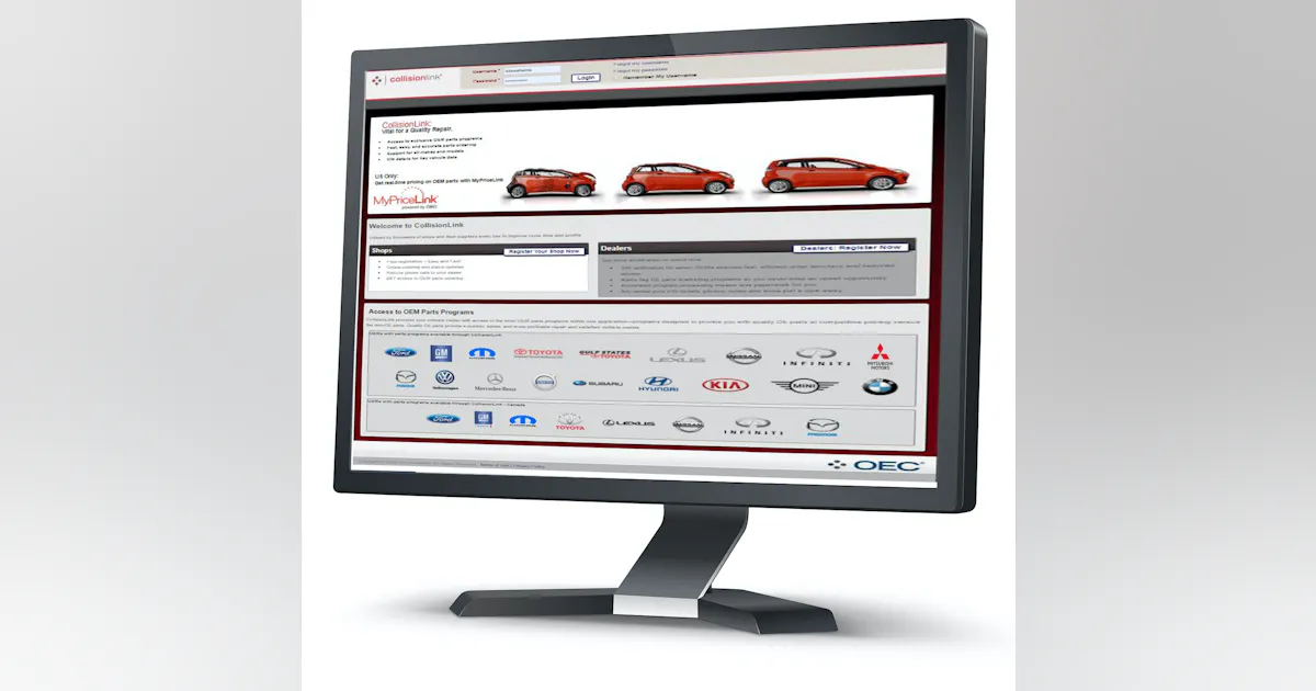 Collisionlink CollisionLink® Shop From OEC® | 2020-10-26 | Fender Bender