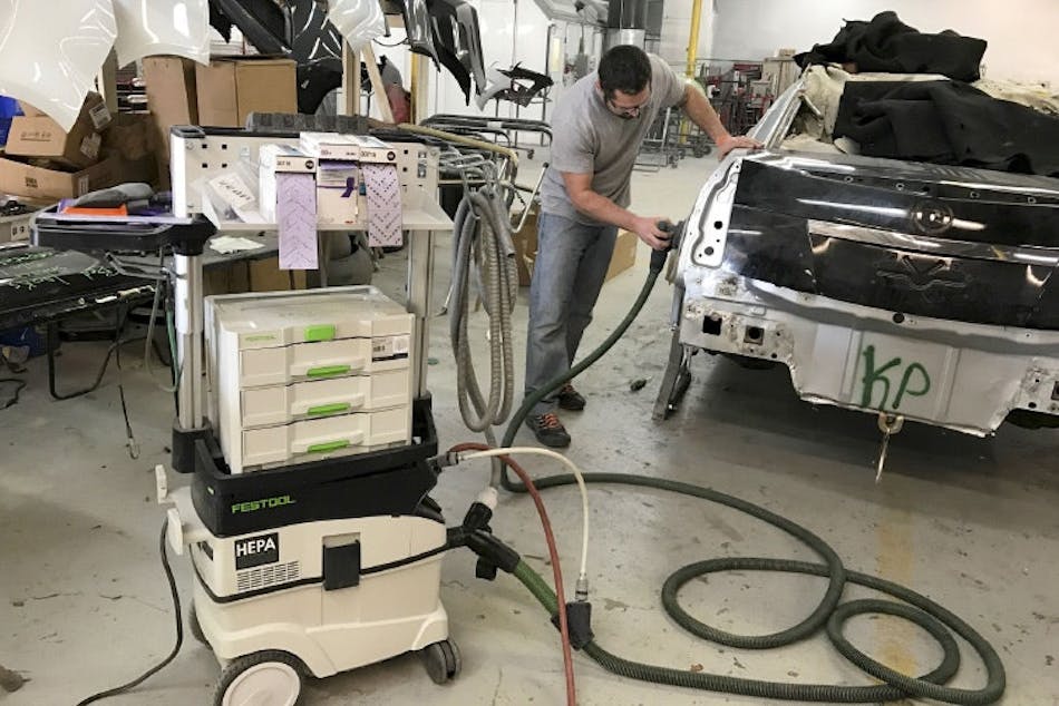 Festool automotive online sanding system