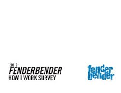1673053340214 2013 Fenderbender Howiwork Survey 1st4 1673053340214 2013 Fenderbender Howiwork Survey 1st4