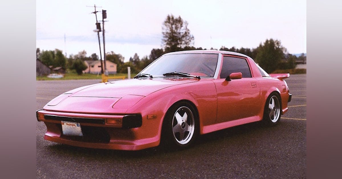 Pretty Pink Mazda RX-7 | March 01, 2008 | FenderBender and ABRN