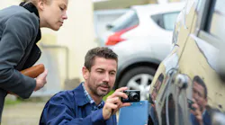 Collision estimator small digital camera, customer