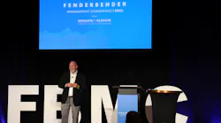 Mike Anderson, of Collision Advice, wrapped up the two-day event on Tuesday telling attendees how to 'Be Extraordinary.'