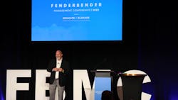 Mike Anderson, of Collision Advice, wrapped up the two-day event on Tuesday telling attendees how to 'Be Extraordinary.' Mike Anderson, of Collision Advice, wrapped up the two-day event on Tuesday telling attendees how to 'Be Extraordinary.'