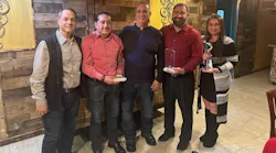 (Shown L-R: Tony Scola, Eduardo Dominguez, Lou Scola, Travis Ledet and Erica Rivera)
