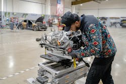 Each section of the work floor has to be regularly cleaned to avoid disorganization. Each section of the work floor has to be regularly cleaned to avoid disorganization.