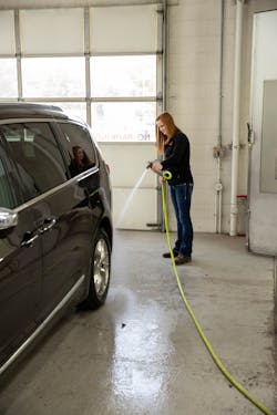 Pre-delivery wash Pre-delivery wash