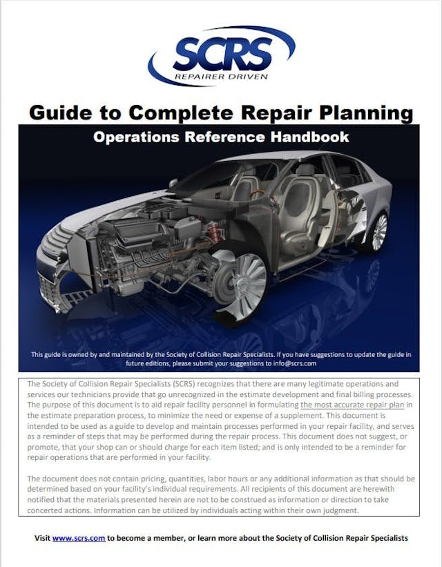 The anatomy of a parts code table | FenderBender and ABRN