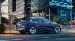 Audi’s e-tron SUVs feature 27 components made from recycled plastics. The company is investing in recovered plastics.