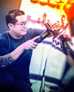 The DA polisher is a much more forgiving tool than the rotary. It takes much less time to become proficient enough to get excellent results the majority of the time. The DA polisher is a much more forgiving tool than the rotary. It takes much less time to become proficient enough to get excellent results the majority of the time.