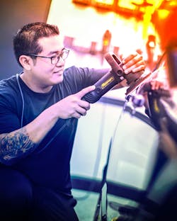 The DA polisher is a much more forgiving tool than the rotary. It takes much less time to become proficient enough to get excellent results the majority of the time. The DA polisher is a much more forgiving tool than the rotary. It takes much less time to become proficient enough to get excellent results the majority of the time.