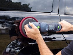 One of the biggest challenges for experienced rotary polisher (shown) users is the change in technique needed to adapt to the DA. One of the biggest challenges for experienced rotary polisher (shown) users is the change in technique needed to adapt to the DA.