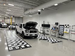 LaMettry’s Collision's Accelerated Vehicle Technology mechanical repair business includes ample space for the largest calibration requirements, with targets and software for most makes and models. LaMettry’s Collision's Accelerated Vehicle Technology mechanical repair business includes ample space for the largest calibration requirements, with targets and software for most makes and models.