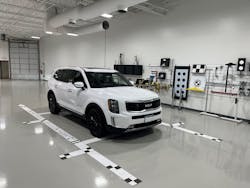 LaMettry’s Collision's Accelerated Vehicle Technology mechanical repair business includes ample space for the largest calibration requirements, with targets and software for most makes and models. LaMettry’s Collision's Accelerated Vehicle Technology mechanical repair business includes ample space for the largest calibration requirements, with targets and software for most makes and models.