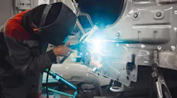 The OEM repair procedures will dictate how the repair should be performed, including if MIG/MAG welding, squeeze-type resistance spot welding, or silicon bronze welding are appropriate.