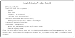 Oem Procedures Checklist2 Oem Procedures Checklist2
