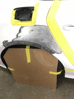 Straightened metal Straightened metal