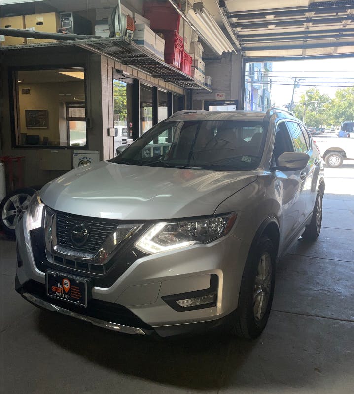 Figure 1- The vehicle was involved in a minor rear-end collision and after repair, there was an Automatic Emergency Braking light flashing on the dash.