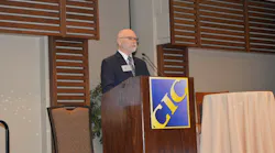 Darrell Amberson opens CIC's meeting in Phoenix Jan. 20.