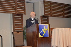 Darrell Amberson opens CIC's meeting in Phoenix Jan. 20. Darrell Amberson opens CIC's meeting in Phoenix Jan. 20.