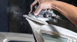 DA sanding door edge
