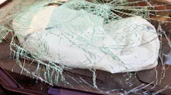 Deployed air bag