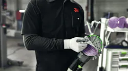 3M Cubitron II Net abrasives give you excellent dust capture whether you're using a self-generating-vacuum sander, a central vacuum system or a portable dust extractor.
