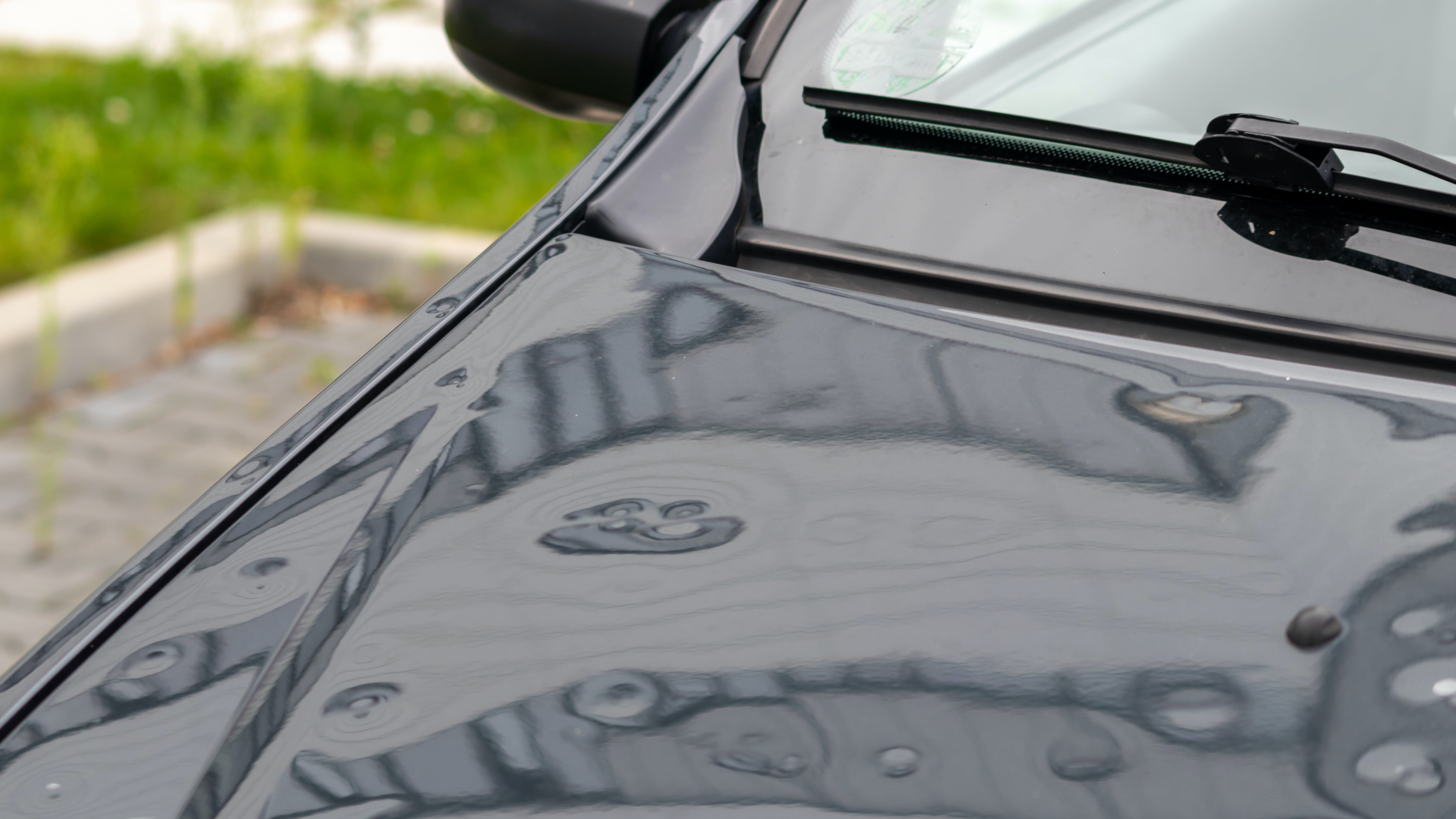 Dents on hood caused by hailstorm