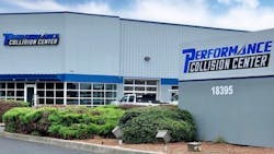 The Lynchburg, Virginia, location is one of nine Performance Collision Centers acquired by Crash Champions March 1.