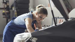 65f47bc8961520001fa29584 Woman Working On A Car Engine 65f47bc8961520001fa29584 Woman Working On A Car Engine