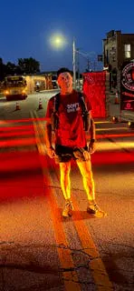 Dave Cottrell in previous marathon 2 Dave Cottrell in previous marathon 2