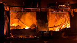 Shop fire