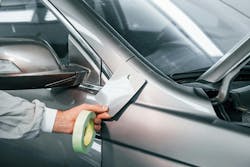 A sprayout is necessary for any verification of color. The card needs to be sprayed as it is a normal panel for a car and flashed the same way. A sprayout is necessary for any verification of color. The card needs to be sprayed as it is a normal panel for a car and flashed the same way.