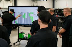 TRACKING FOR LEAN: If a shop is process-driven, it has a daily output target and tracks the number of hours or vehicles which move between departments each day in a level flow. TRACKING FOR LEAN: If a shop is process-driven, it has a daily output target and tracks the number of hours or vehicles which move between departments each day in a level flow.