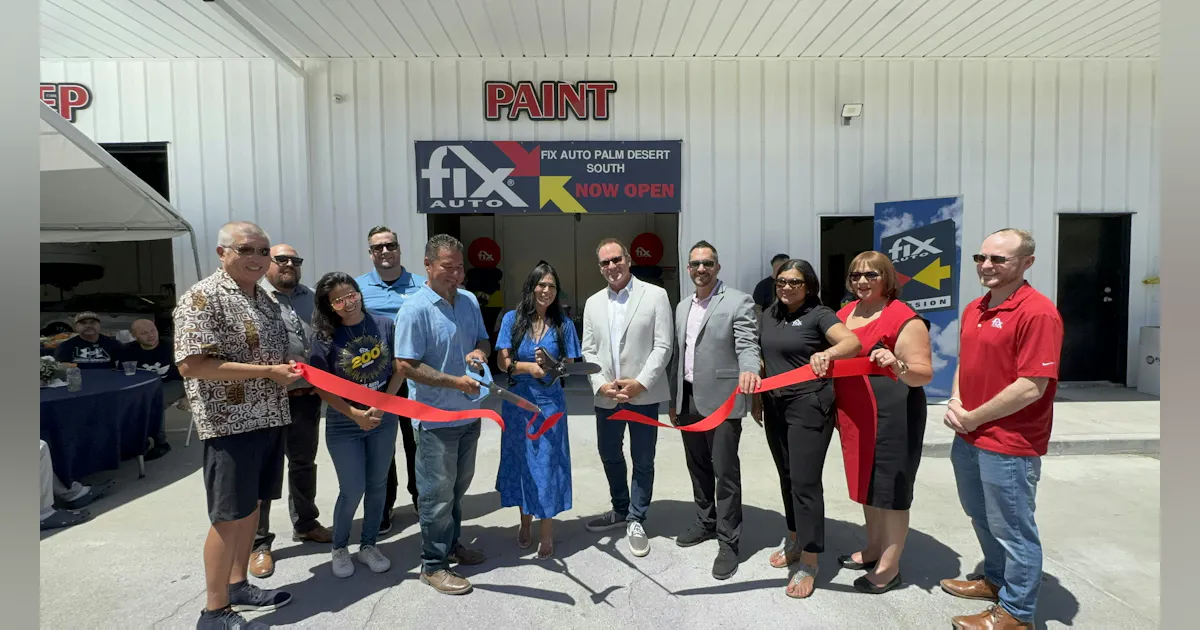 Fix Auto USA Celebrates Grand Opening of 200th Store | Fender Bender