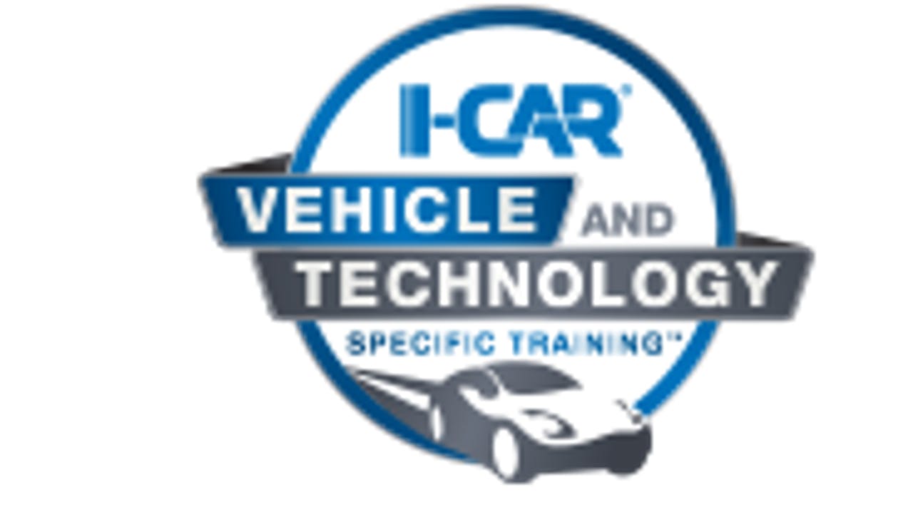 I-CAR vehicle and technology logo