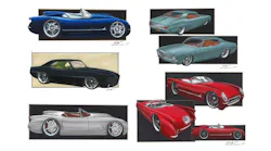 Outside Central Hall in the silver lot, AkzoNobel has two rig spots showcasing 4,800 sq. ft. of exhibit space (#81080 and #81090). Dave Kindig will conduct autograph sessions twice per day throughout the week at the rig, displaying five one-of-a-kind vehicles.