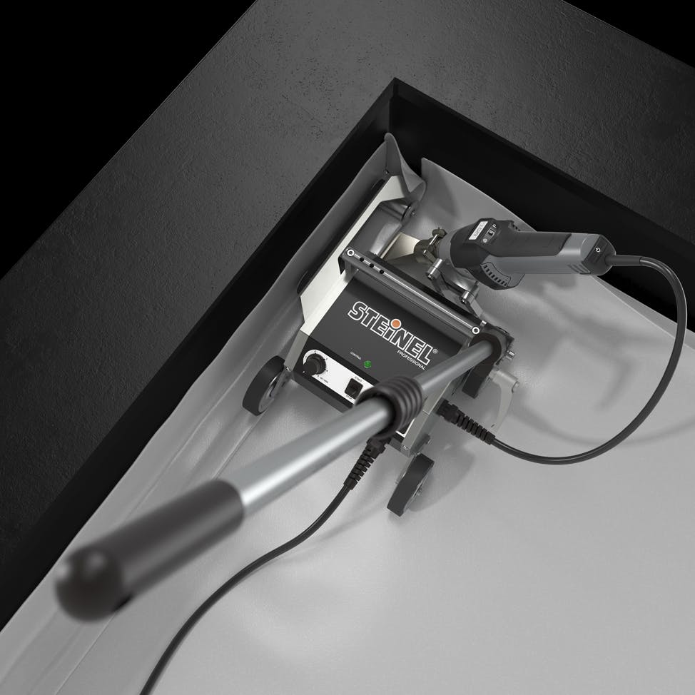 Steinel Hg Roof Anwendung Attica Schwarz