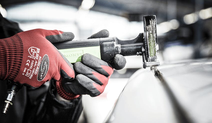 Grinders, blasters and sanders are designed for preparing surfaces for welding, painting or other surface sensitive applications.