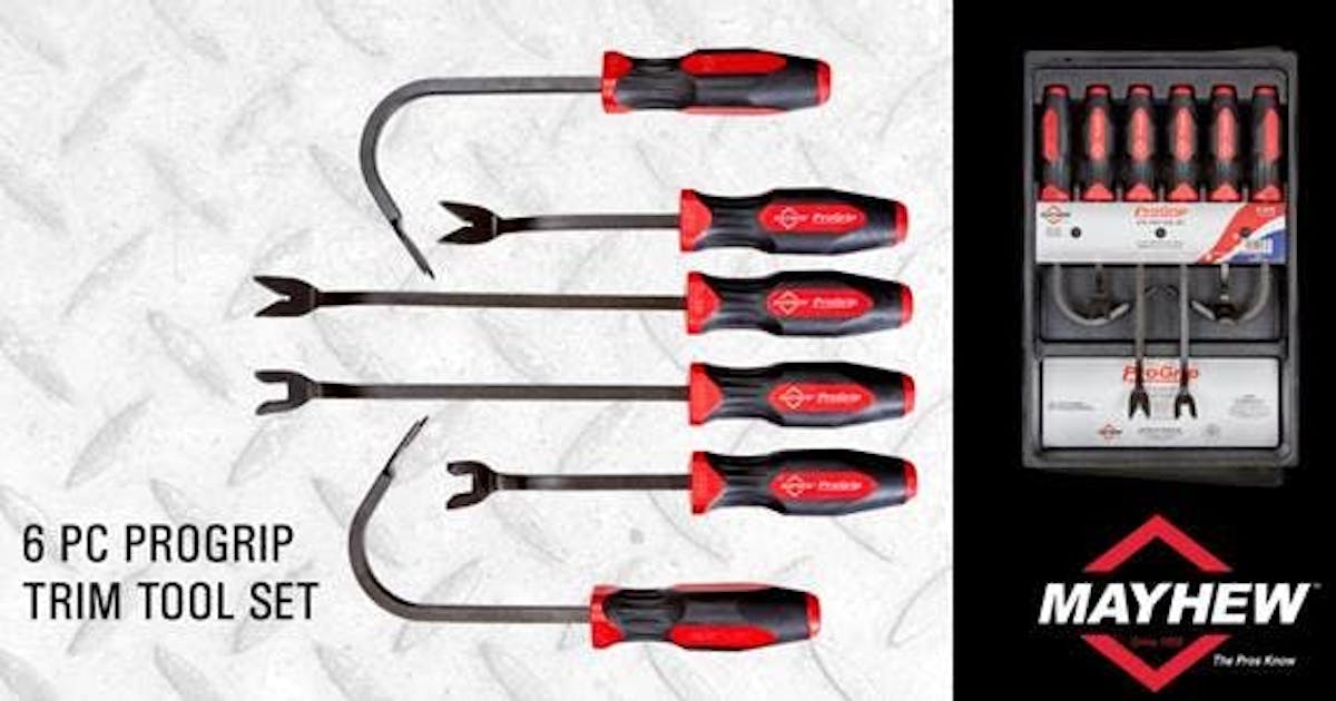 Mayhew Tools releases 6 Piece Set of Trim Tools designed for tight