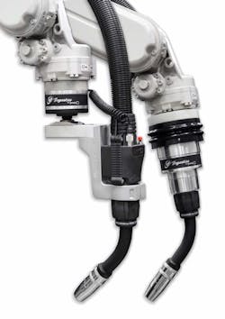 Tregaskiss announced it will enter into a five-year Master Distribution Agreement with DINSE GmbH to provide robotic water-cooled MIG guns to the North American market under the Tregaskiss by DINSE brand name. Tregaskiss announced it will enter into a five-year Master Distribution Agreement with DINSE GmbH to provide robotic water-cooled MIG guns to the North American market under the Tregaskiss by DINSE brand name.