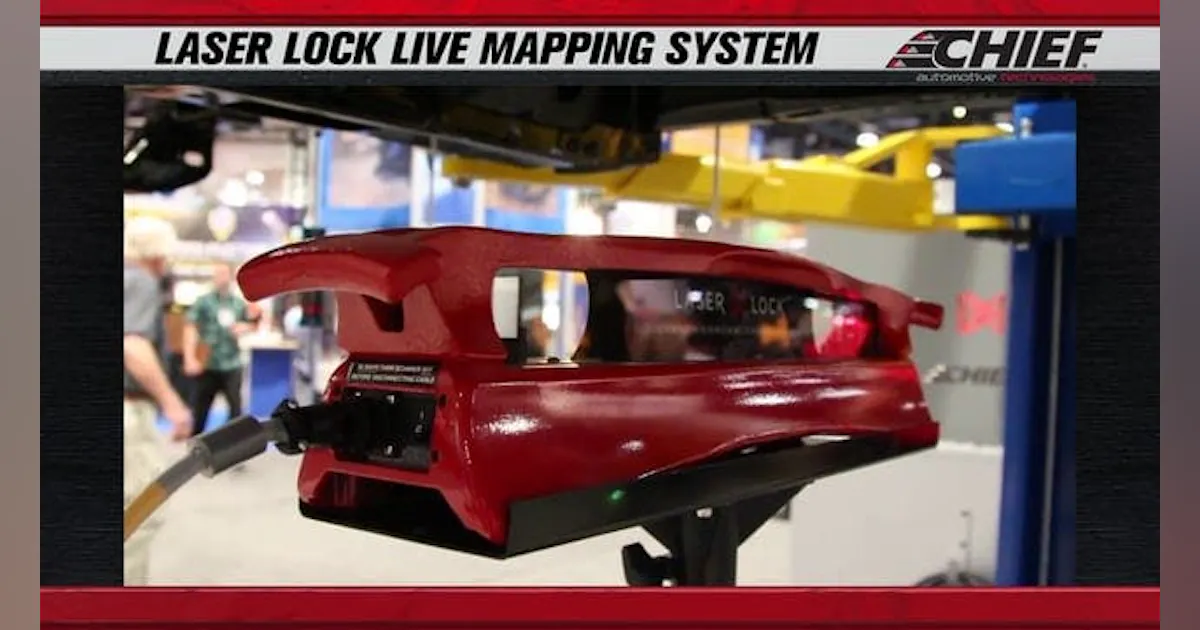 Laserlock Chief LaserLock Live Mapping System Video | FenderBender and ABRN
