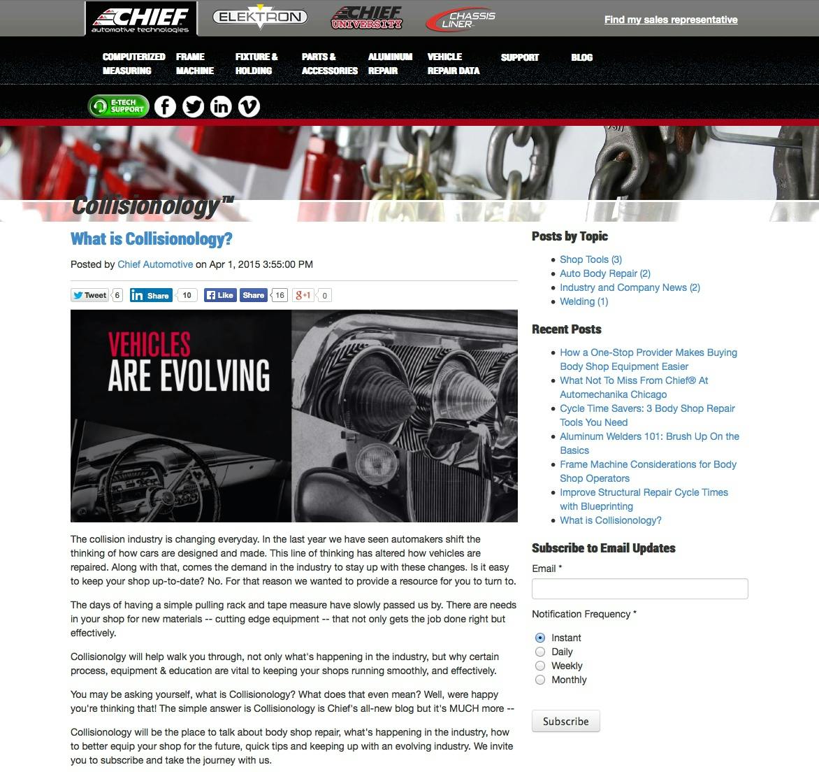 Chief Collisionology Blog Screenshot 5565cd4d42563