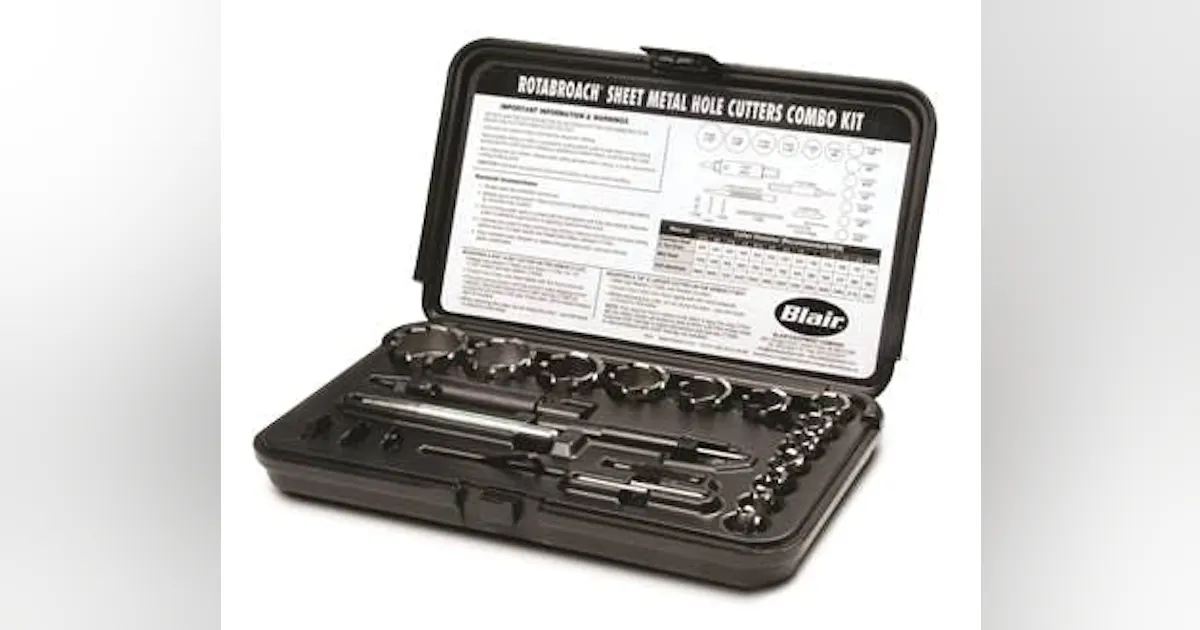 Rotabroach 2-In-1 Sheet Metal Hole Cutter Combo Kit | FenderBender and ABRN