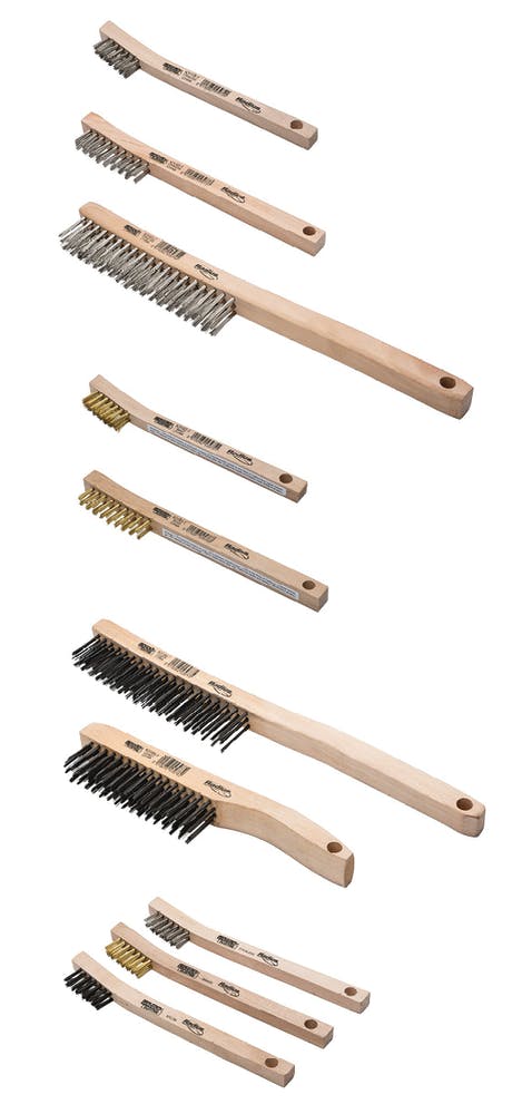 Radius Welding Brushes