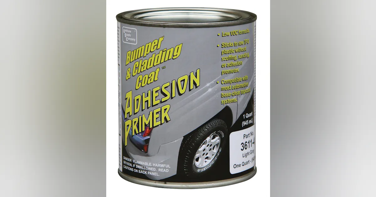 Cladding Adhesion Bumper and Cladding Coat Adhesion Primer | Fender Bender