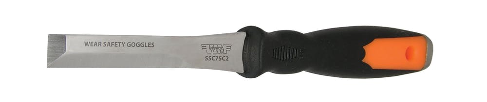 Stainless steel dual bevel striking scraper set, No. SSC100