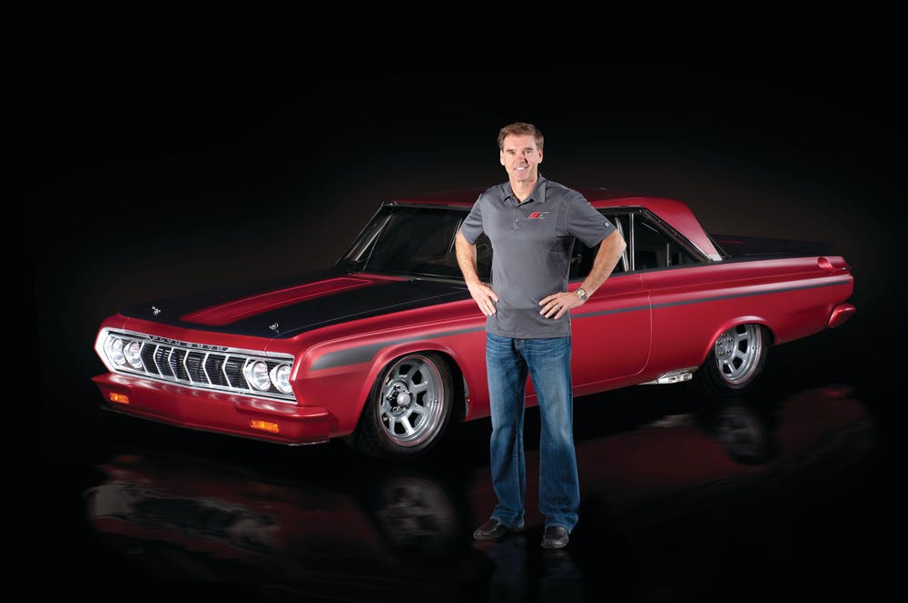 Ray Evernham unveils muscle car with Sherwin-Williams paint