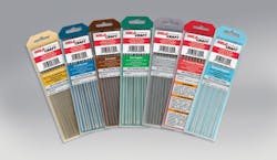 With the addition of 2 percent lanthanated and zirconiated, Weldcraft now offers seven types of premium tungsten electrodes. With the addition of 2 percent lanthanated and zirconiated, Weldcraft now offers seven types of premium tungsten electrodes.