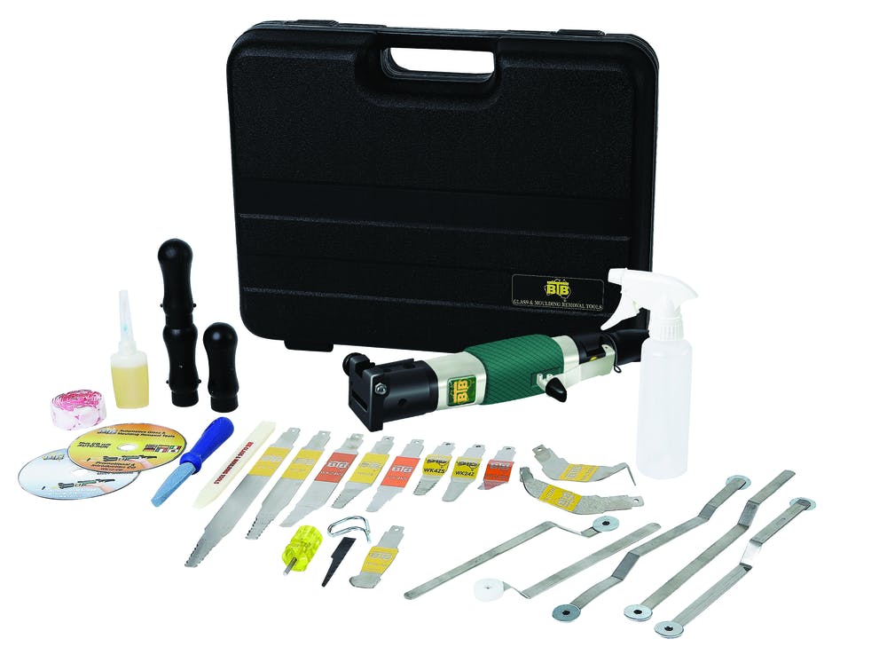 WKTECBX 11 Blade Auto Glass Removal Kit FenderBender and ABRN