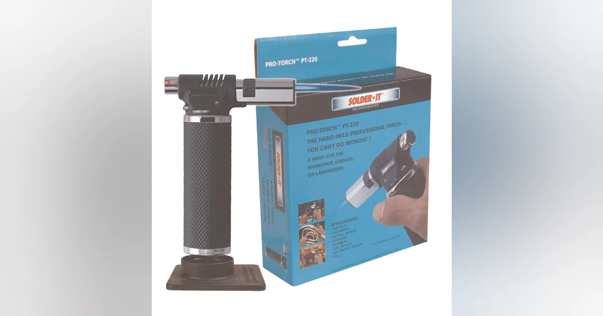 Pro-Torch220 hand-held butane table torch | FenderBender and ABRN